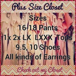 Plus Size closet